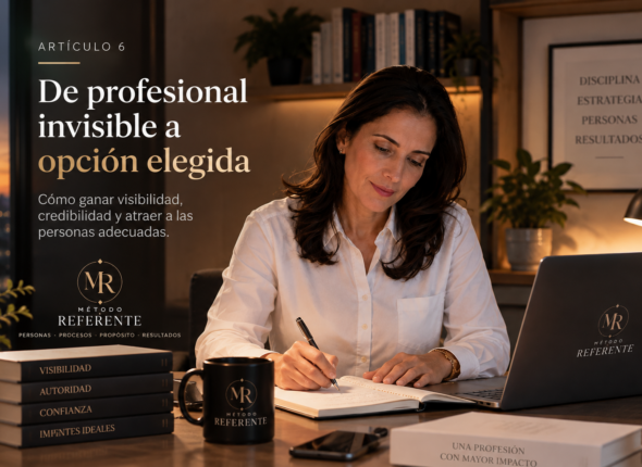 Descubre cómo pasar de profesional invisible a opción elegida mediante encontrabilidad, claridad, confianza, diferenciación y una llamada a la acción. Intención principal: cómo dejar de ser invisible profesionalmente.