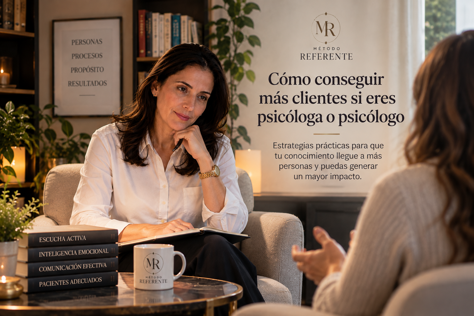 Estrategias éticas para conseguir más pacientes como psicóloga o psicólogo: especialización, SEO local, contenidos, alianzas y autoridad. Intención principal: cómo conseguir clientes como psicólogo.