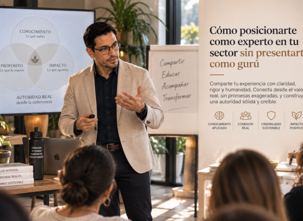 Cómo posicionarte como experto en tu sector sin presentarte como guru