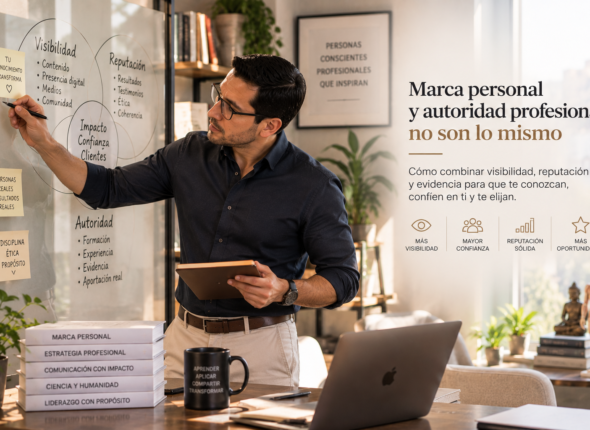 Marca personal y autoridad profesional: no son lo mismo Cómo combinar visibilidad, reputación y evidencia para que te conozcan, confíen en ti y te elijan